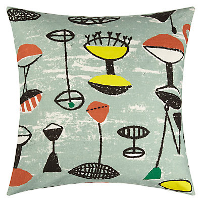 Lucienne Day Flotilla Cushion, Sage Lucienne Day Flotilla Cushion, Sage